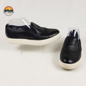 Aldo Jille Slip On Fashion Sneaker Platform Shoes Black 20517 Women's Size 7.5